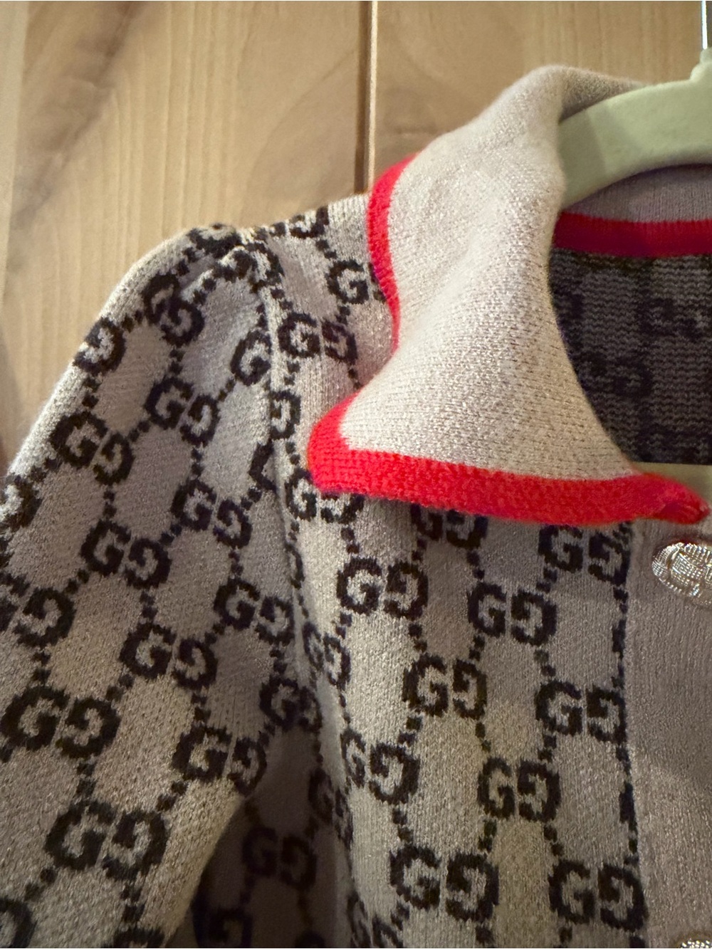 Gucci Girls Toddler Monogram Dress - Picture 4 of 9
